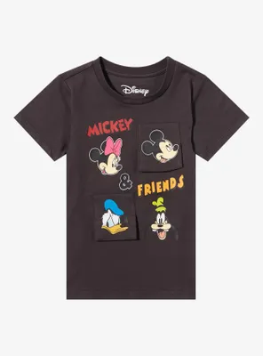 Mickey and Friends Character Flip Toddler T-Shirt - BoxLunch Exclusive