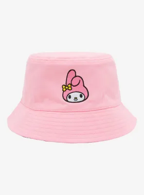 Sanrio My Melody Gingham Allover Print Reversible Bucket Hat - BoxLunch Exclusive