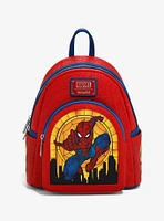 Loungefly Marvel Spider-Man Stained Glass Mini Backpack — BoxLunch Exclusive