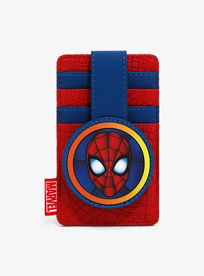 Loungefly Marvel Spider-Man Stained Glass Cardholder — BoxLunch Exclusive