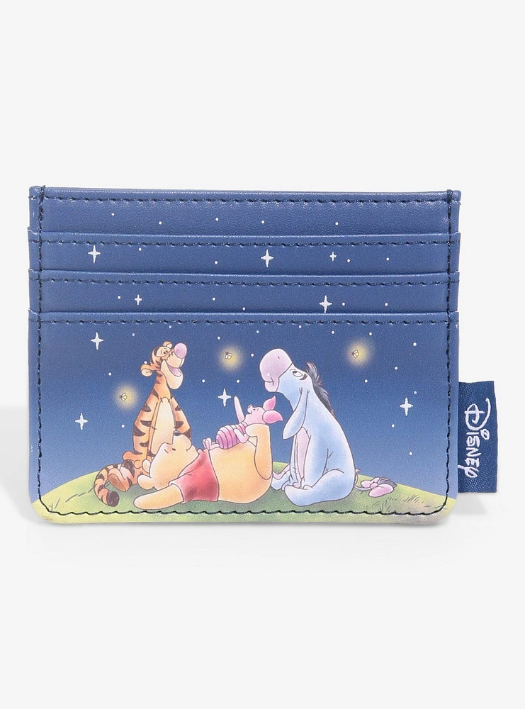 Loungefly Disney Winnie the Pooh Stars Glow-in-the-Dark Cardholder - BoxLunch Exclusive