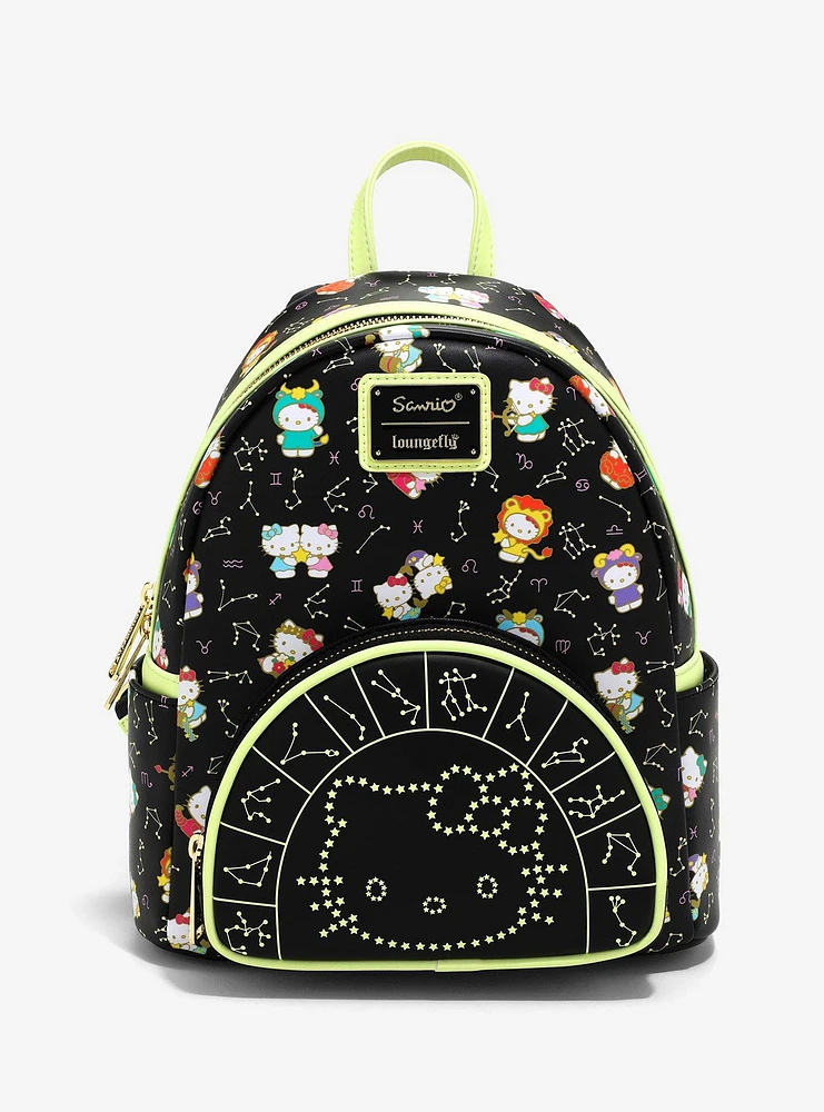 Loungefly Sanrio Hello Kitty Zodiac Sign Glow-in-the-Dark Mini Backpack — BoxLunch Exclusive