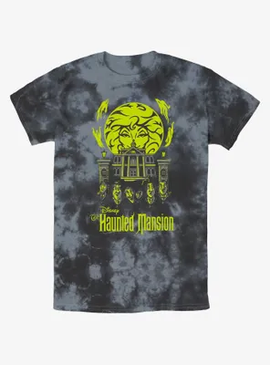 Disney Haunted Mansion Leota Toombs Crystal Ball Talking Heads Tie-Dye T-Shirt