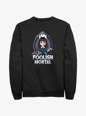 Disney Haunted Mansion His Foolish Mortal Sweatshirt