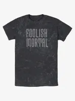 Disney Haunted Mansion Foolish Mortal Mineral Wash T-Shirt