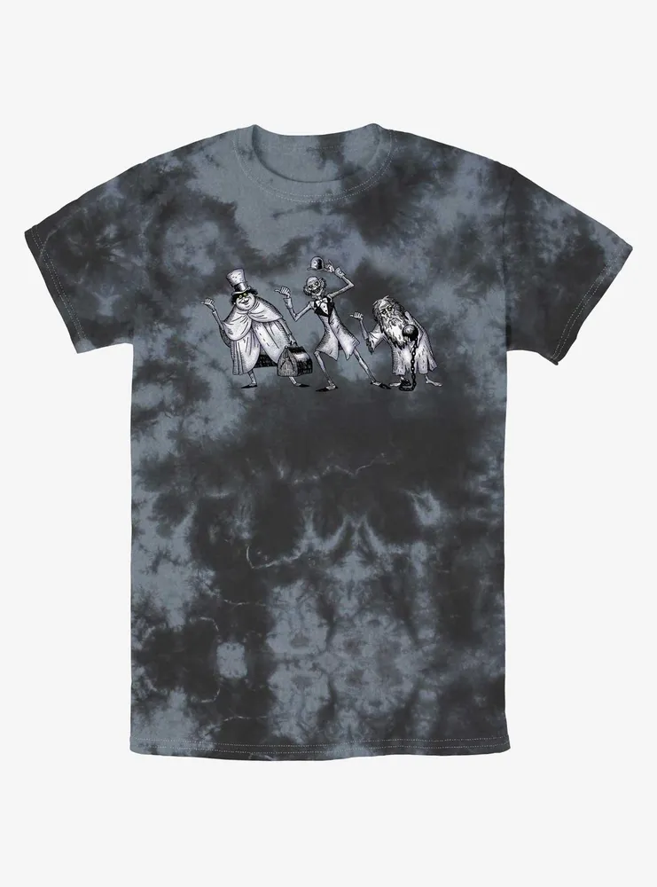 Disney Haunted Mansion Hitchhiking Ghosts Tie-Dye T-Shirt