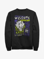 Disney Haunted Mansion Leota Toombs Welcome Poster Sweatshirt