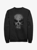 Disney Haunted Mansion Skull Graveyard Ghosts Sweatshirt