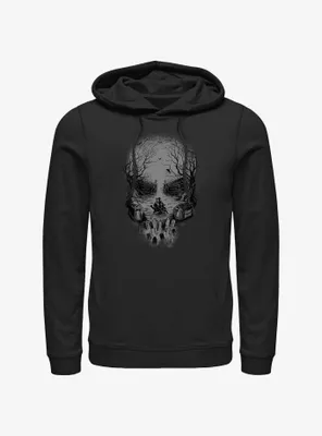 Disney Haunted Mansion Skull Graveyard Ghosts Hoodie