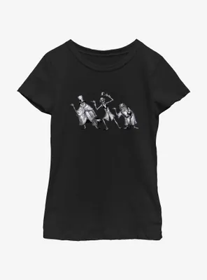 Disney Haunted Mansion Hitchhiking Ghosts Youth Girls T-Shirt