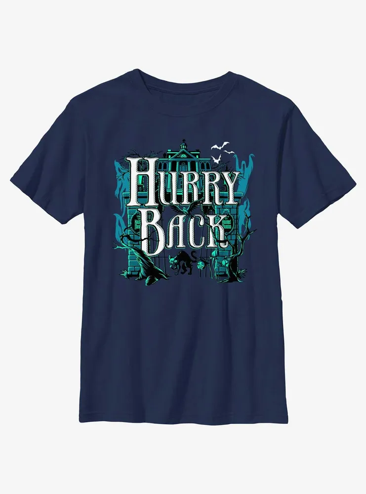 Disney Haunted Mansion Hurry Back Youth T-Shirt