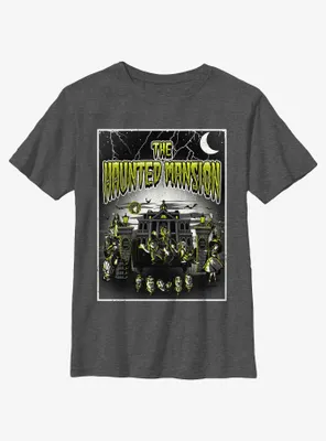 Disney Haunted Mansion Horror Poster Youth T-Shirt BoxLunch Web Exclusive
