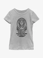 Disney Haunted Mansion Dear Sweet Leota Youth Girls T-Shirt