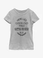 Disney Haunted Mansion Here Lies Good Old Fred Youth Girls T-Shirt