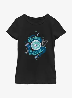 Disney Haunted Mansion Madam Leota Having A Ball Youth Girls T-Shirt