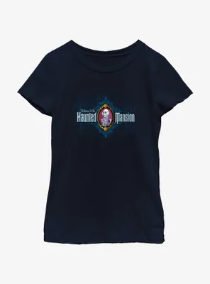 Disney Haunted Mansion Master Gracey Skeleton Portrait Youth Girls T-Shirt