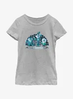 Disney Haunted Mansion Three Thumbs Up Youth Girls T-Shirt