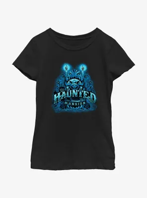 Disney Haunted Mansion Gargoyle Candles Youth Girls T-Shirt
