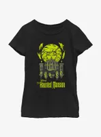 Disney Haunted Mansion Leota Toombs Crystal Ball Talking Heads Youth Girls T-Shirt