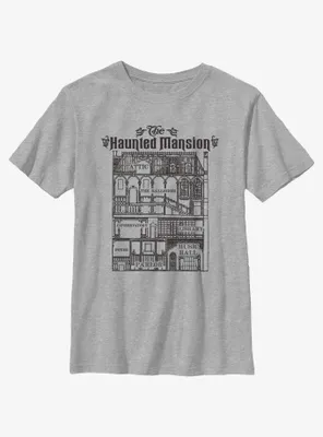 Disney Haunted Mansion Blueprint Youth T-Shirt