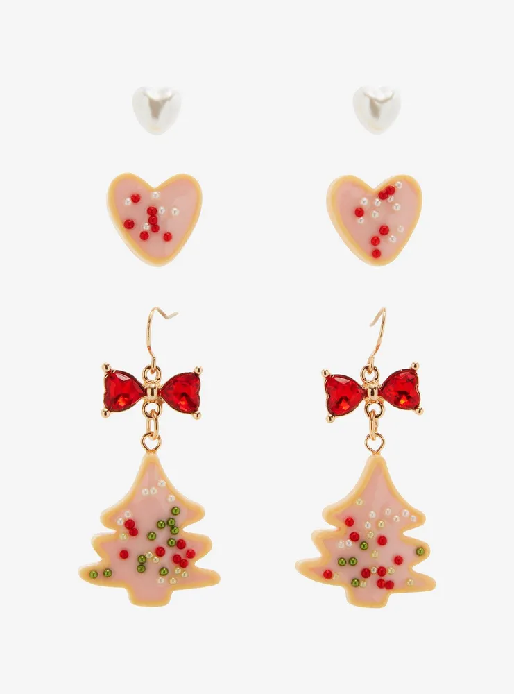 Holiday Sugar Cookie Figural Earring Set - BoxLunch Exclusive