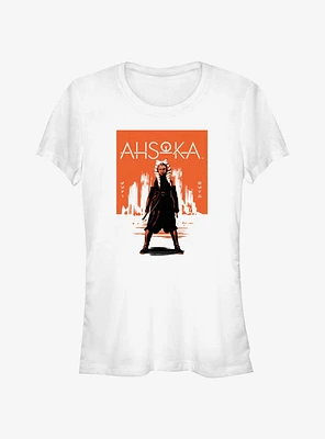 Star Wars Ahsoka Action Stance Girls T-Shirt