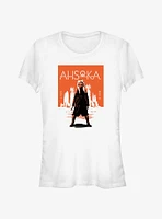 Star Wars Ahsoka Action Stance Girls T-Shirt