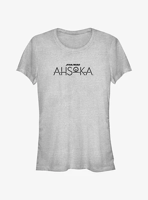 Star Wars Ahsoka Dark Logo Girls T-Shirt