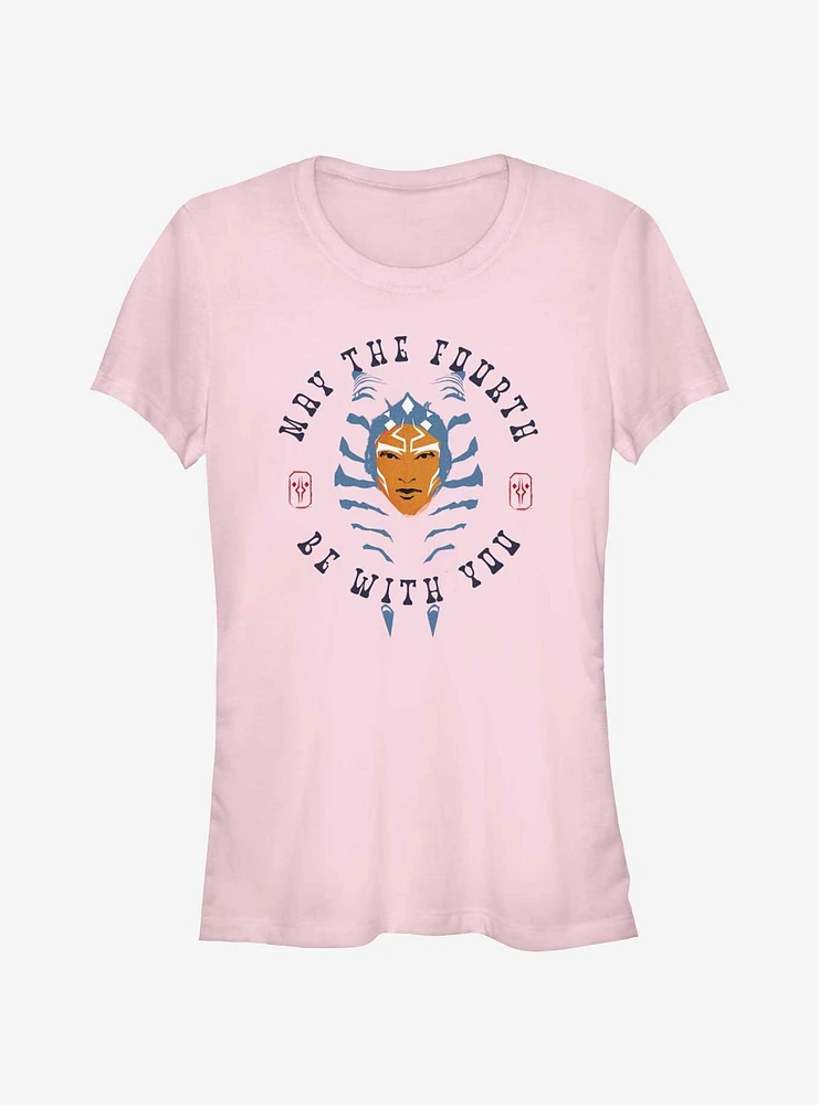 Star Wars Ahsoka May The Fourth Be With You Girls T-Shirt