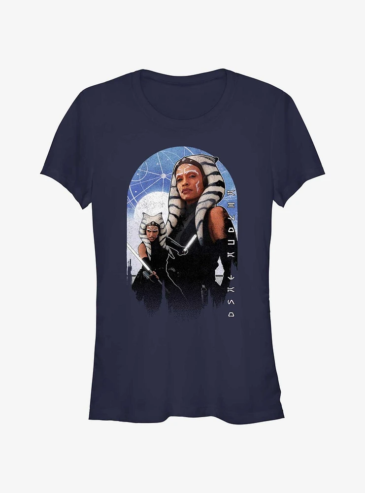 Star Wars Ahsoka Celestial Warrior Girls T-Shirt