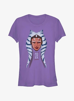 Star Wars Ahsoka Montral Portrait Girls T-Shirt