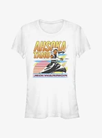 Star Wars Ahsoka Jedi Retro Warrior Girls T-Shirt