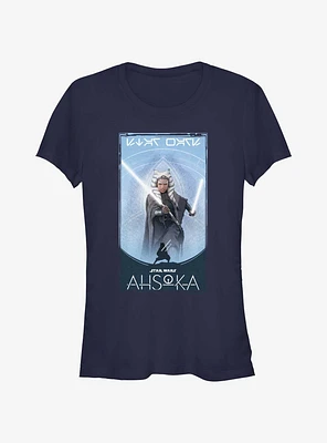 Star Wars Ahsoka Jedi Poster Girls T-Shirt