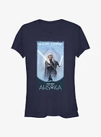 Star Wars Ahsoka Jedi Poster Girls T-Shirt