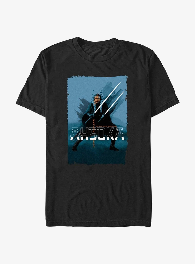 Star Wars Ahsoka Cold Tonal T-Shirt
