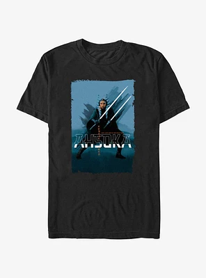 Star Wars Ahsoka Cold Tonal T-Shirt