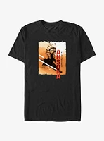 Star Wars Ahsoka Warm Tonal Swoosh T-Shirt