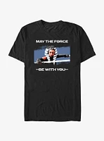 Star Wars Ahsoka May The Force Be With You Portrait T-Shirt