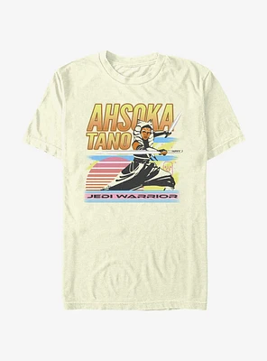 Star Wars Ahsoka Jedi Retro Warrior T-Shirt