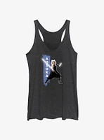 Star Wars Ahsoka Two Sabers Girls Tank