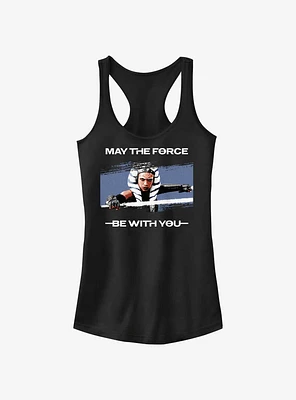 Star Wars Ahsoka May The Force Be With You Portrait Girls Tank