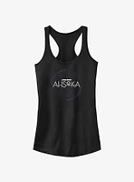 Star Wars Ahsoka Planetary Logo Girls Tank