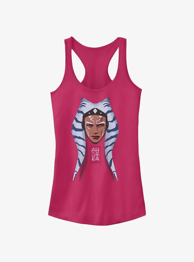 Star Wars Ahsoka Montral Portrait Girls Tank