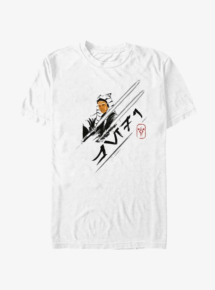 Star Wars Ahsoka Dual Wield Saber T-Shirt