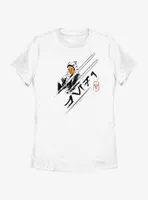 Star Wars Ahsoka Dual Wield Saber Womens T-Shirt