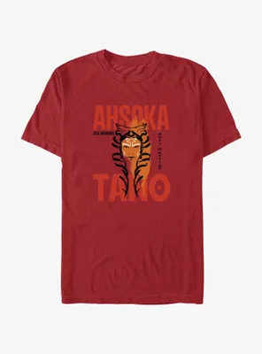Star Wars Ahsoka Face Overlay T-Shirt
