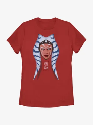 Star Wars Ahsoka Montral Portrait Womens T-Shirt