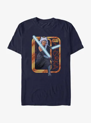 Star Wars Ahsoka Saber Badge T-Shirt