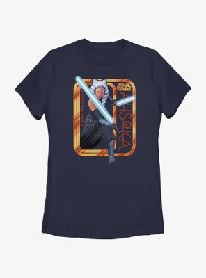 Star Wars Ahsoka Saber Badge Womens T-Shirt