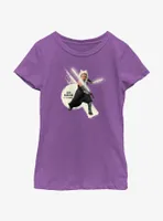 Star Wars Ahsoka Ready For Battle Youth Girls T-Shirt